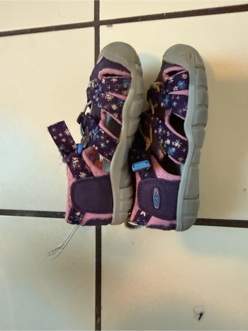 KEEN Seacamp 2 CNX Floral Water Sandals Purple Toddler 7